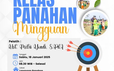 Kelas Panahan Mingguan: Latih Fokus dan Ketangkasan Anda